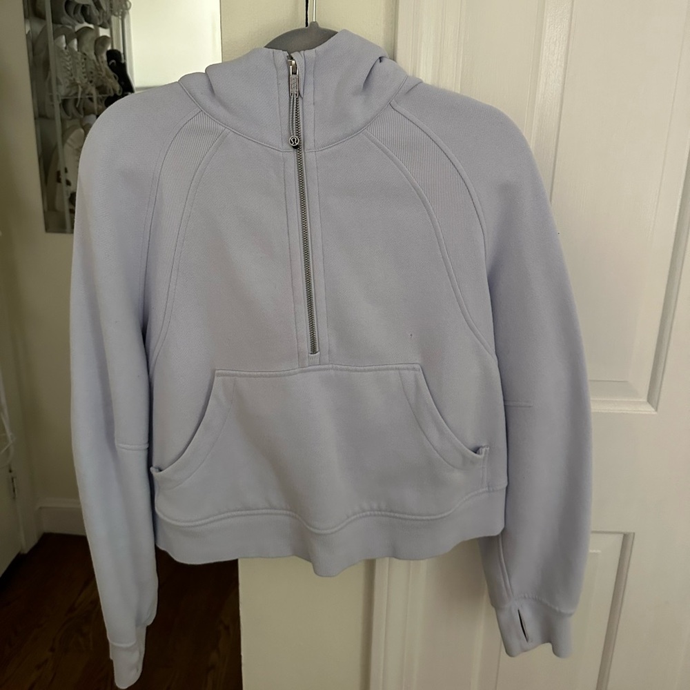 Lululemon Scuba Hoodie (light blue)